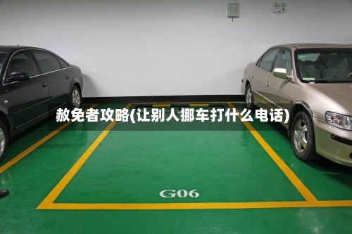 赦免者攻略(让别人挪车打什么电话)