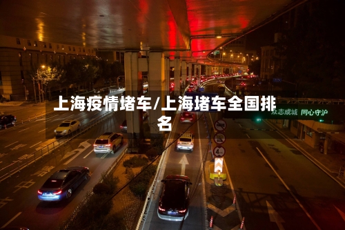 上海疫情堵车/上海堵车全国排名-第3张图片