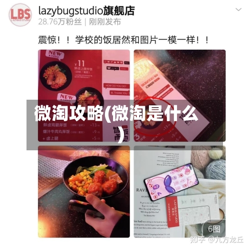 微淘攻略(微淘是什么)