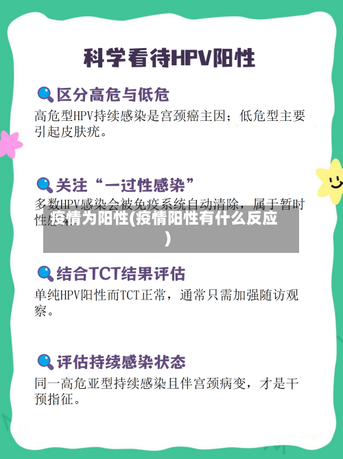 疫情为阳性(疫情阳性有什么反应)-第3张图片