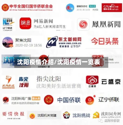 沈阳疫情介绍/沈阳疫情一览表